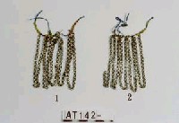 白銅鍊耳飾藏品圖，第3張